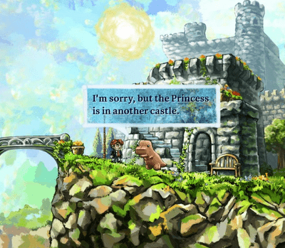 braid im sorry the princess is in another castle