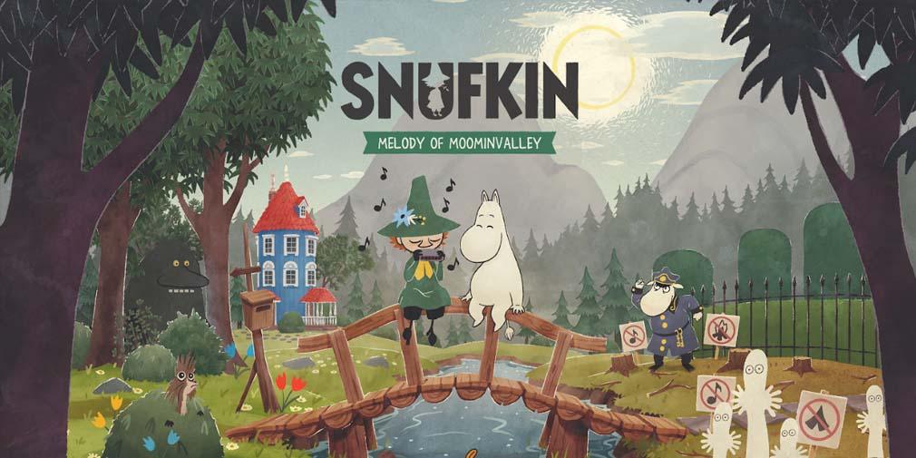 portada panoramica de Snufkin la melodia del valle de los mumin