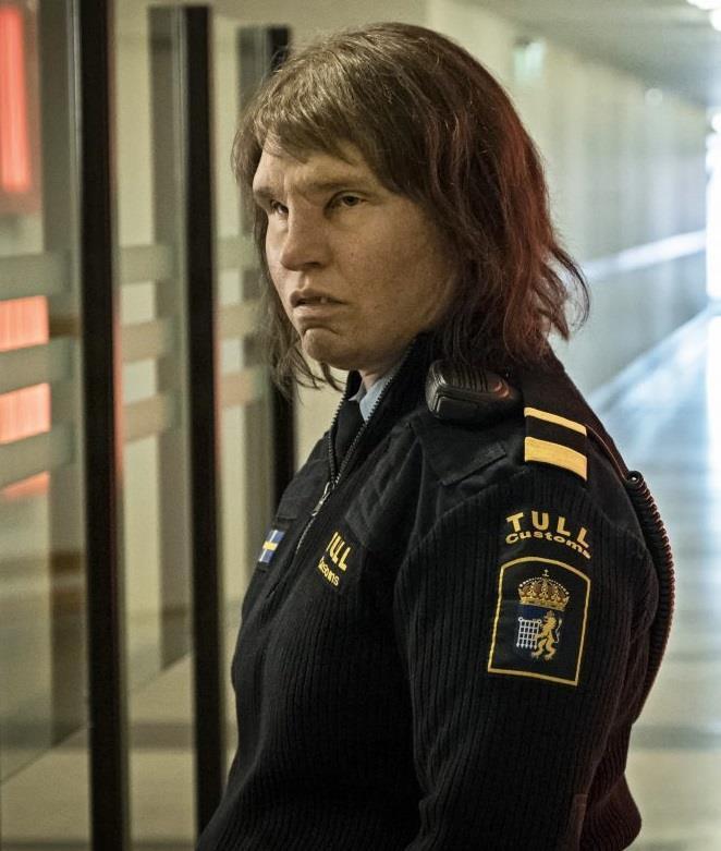 Borders Tina protagonista inusual y con un aspecto muy peculiar